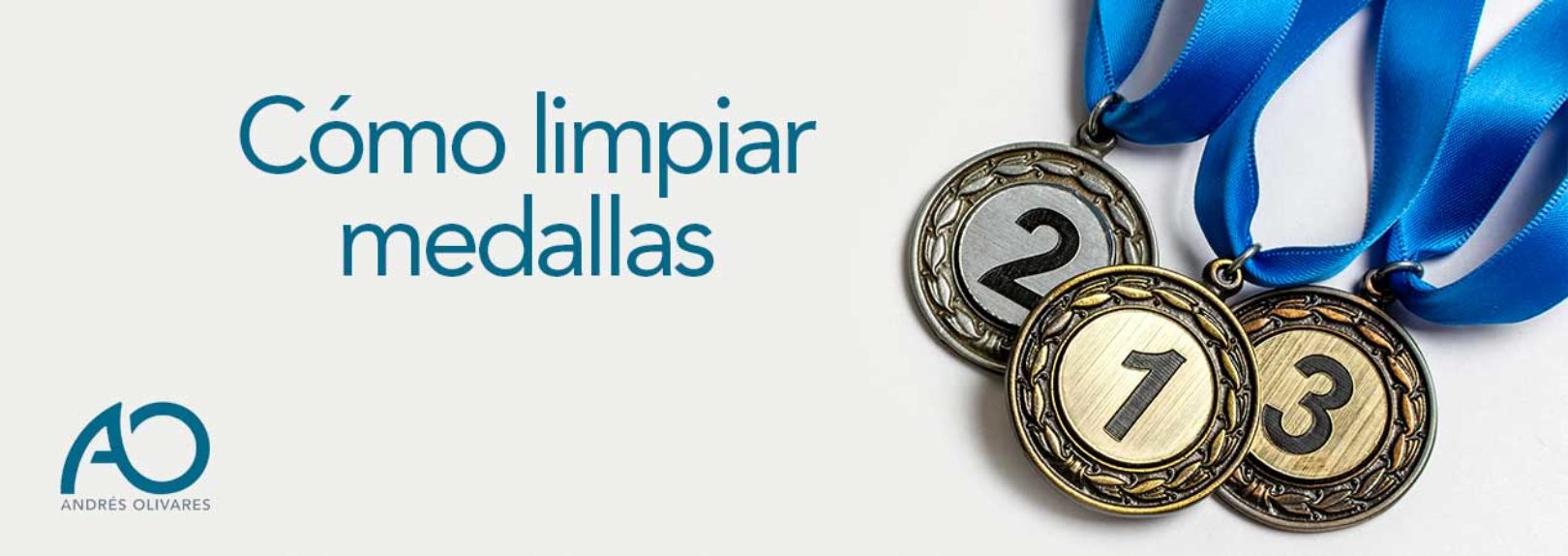 Cómo limpiar medallas