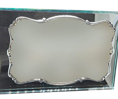 Placa de Aluminio con base de Cristal